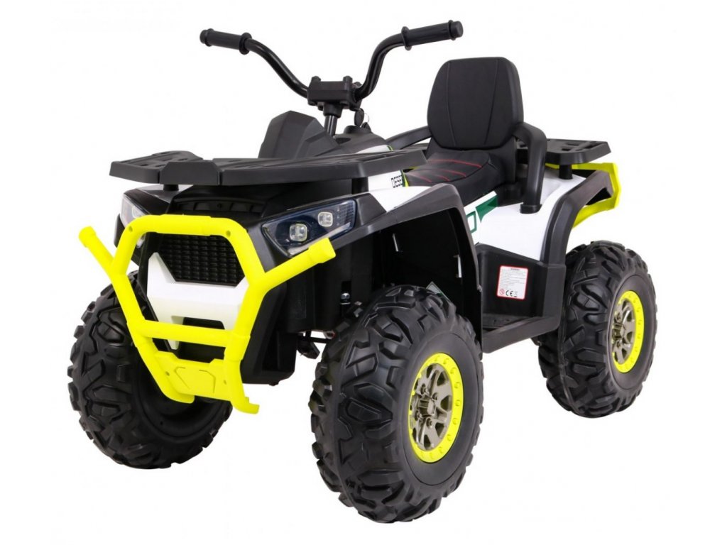 recenze Dětská elektrická čtyřkolka ATV Desert 4x4 bílá - ElektrickéAutíčko.cz