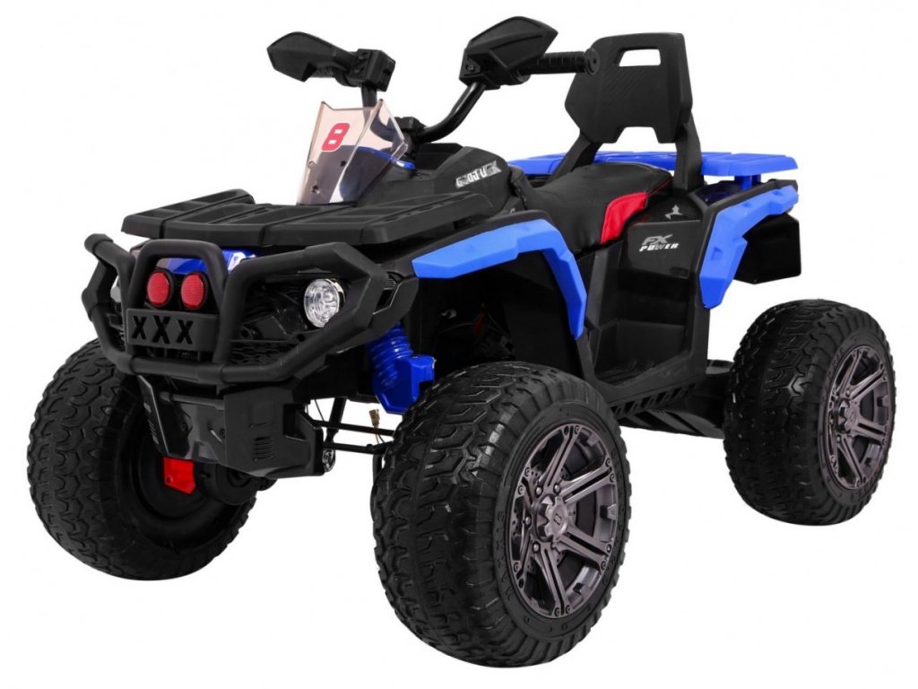 recenze Dětská elektrická čtyřkolka Maverick 4x4 modrá - ElektrickéAutíčko.cz