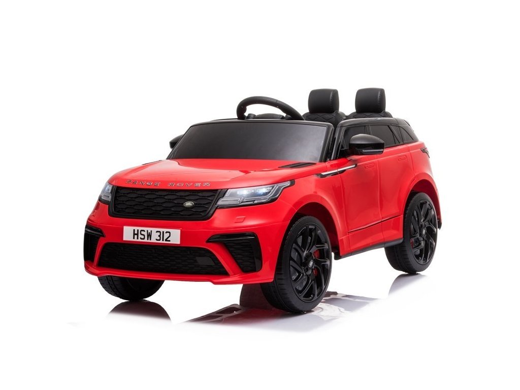recenze Dětské elektrické autíčko Range Rover lakované červené - ElektrickéAutíčko.cz