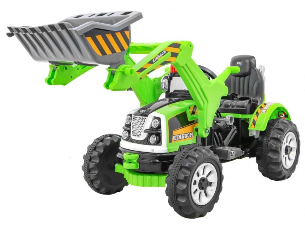 recenze Dětský elektrický traktor zelený - ElektrickéAutíčko.cz
