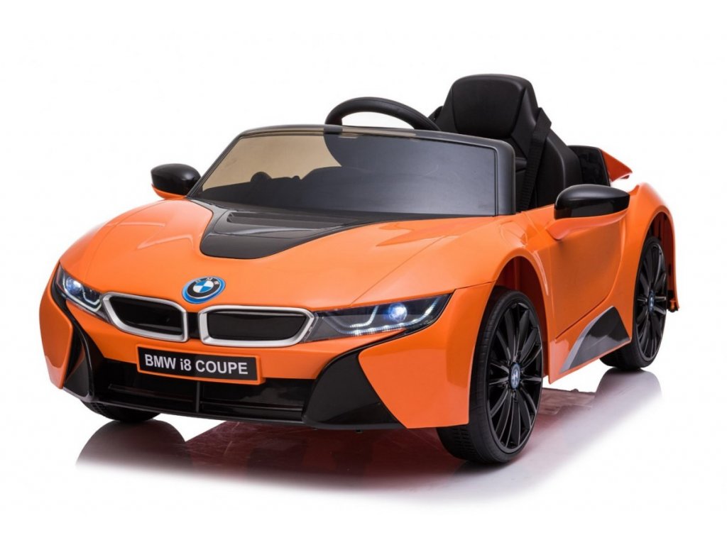 recenze Elektrické autíčko BMW I8 LIFT oranžové - ElektrickéAutíčko.cz