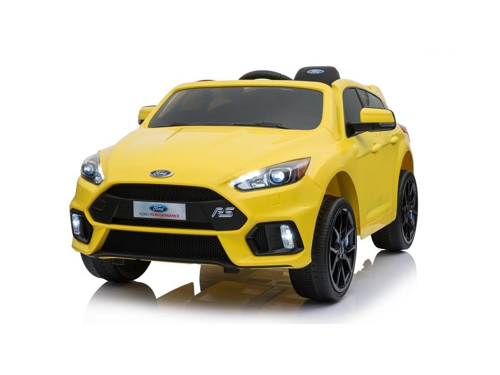 recenze Elektrické autíčko Ford Focus RS žluté - ElektrickéAutíčko.cz