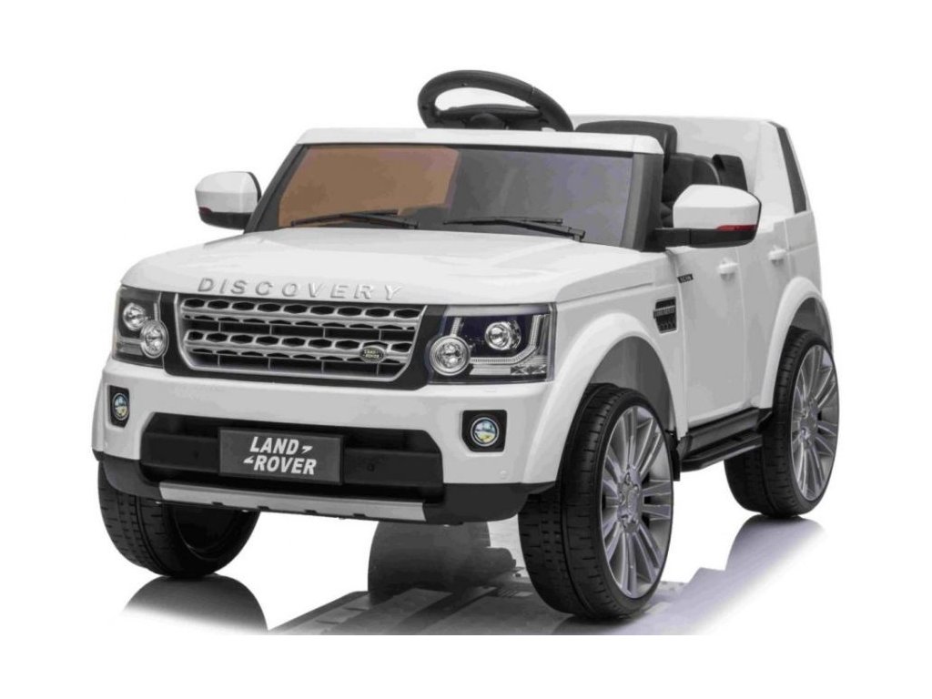 recenze Elektrické autíčko Land Rover Discovery bílé - ElektrickéAutíčko.cz