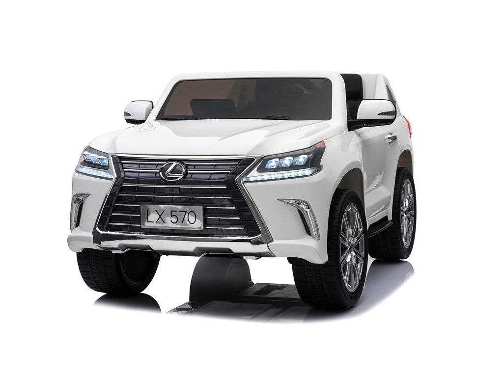 recenze Elektrické autíčko Lexus LX570 4x4 bílé - ElektrickéAutíčko.cz