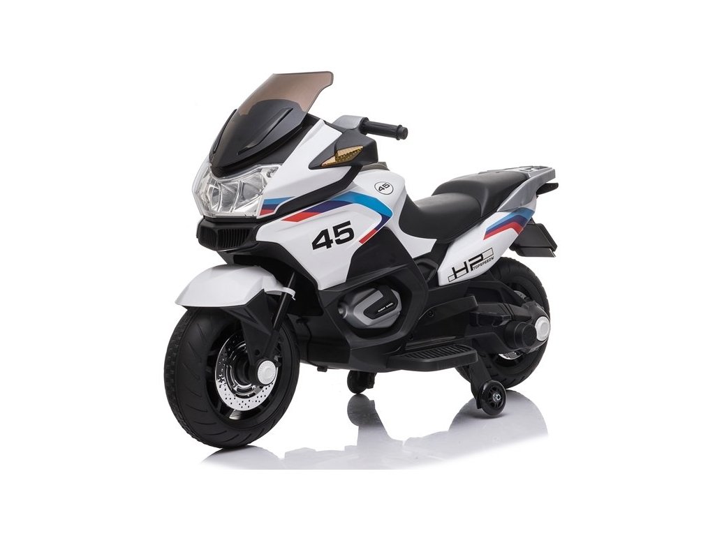 recenze Dětská elektrická motorka XMX609 bílá - ElektrickéAutíčko.cz