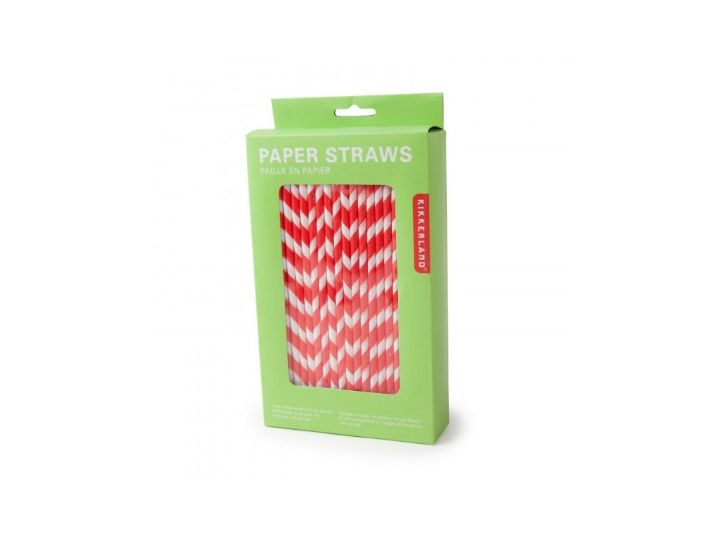recenze Papírová brčka - červená jen za 180 Kč ✅