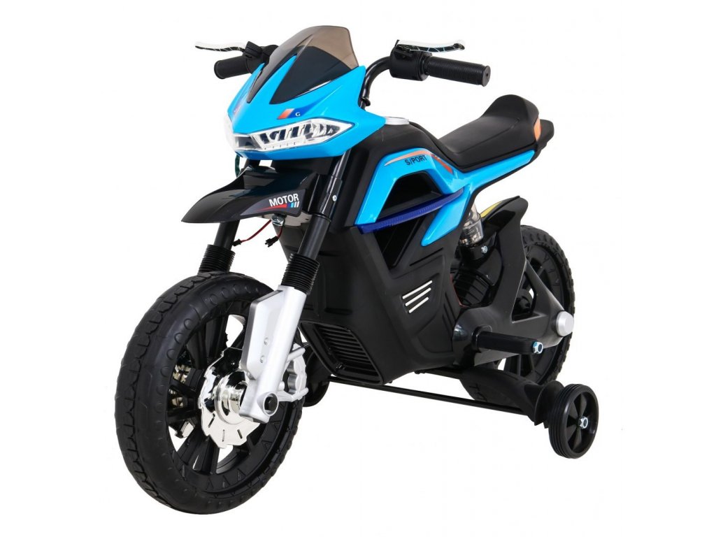 recenze Elektrická motorka Night Rider modrá - ElektrickéAutíčko.cz