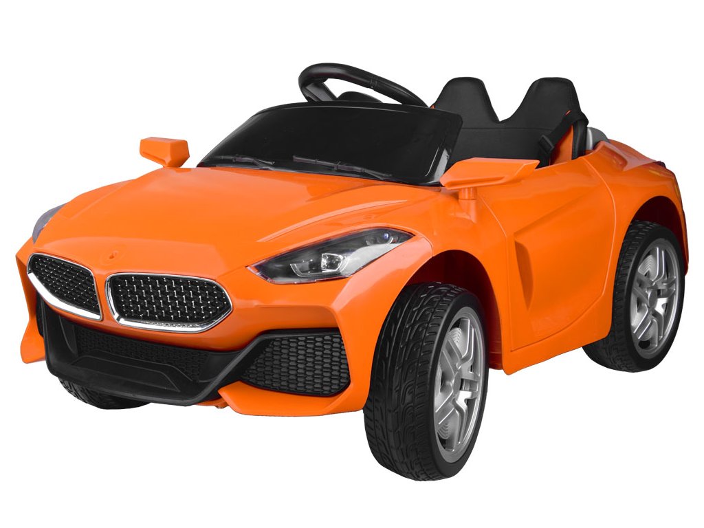recenze Elektrické autíčko BEMA cabrio oranžové - ElektrickéAutíčko.cz