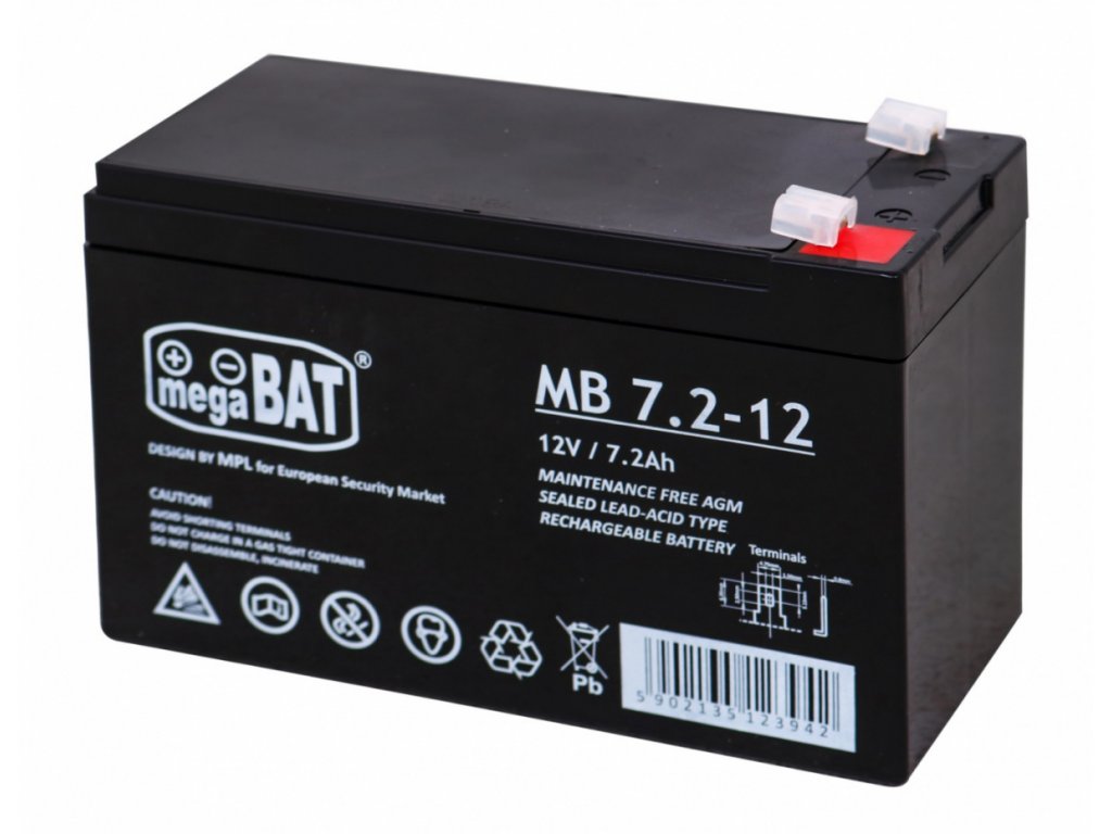recenze Gelová baterie 12V 7,2Ah - ElektrickéAutíčko.cz