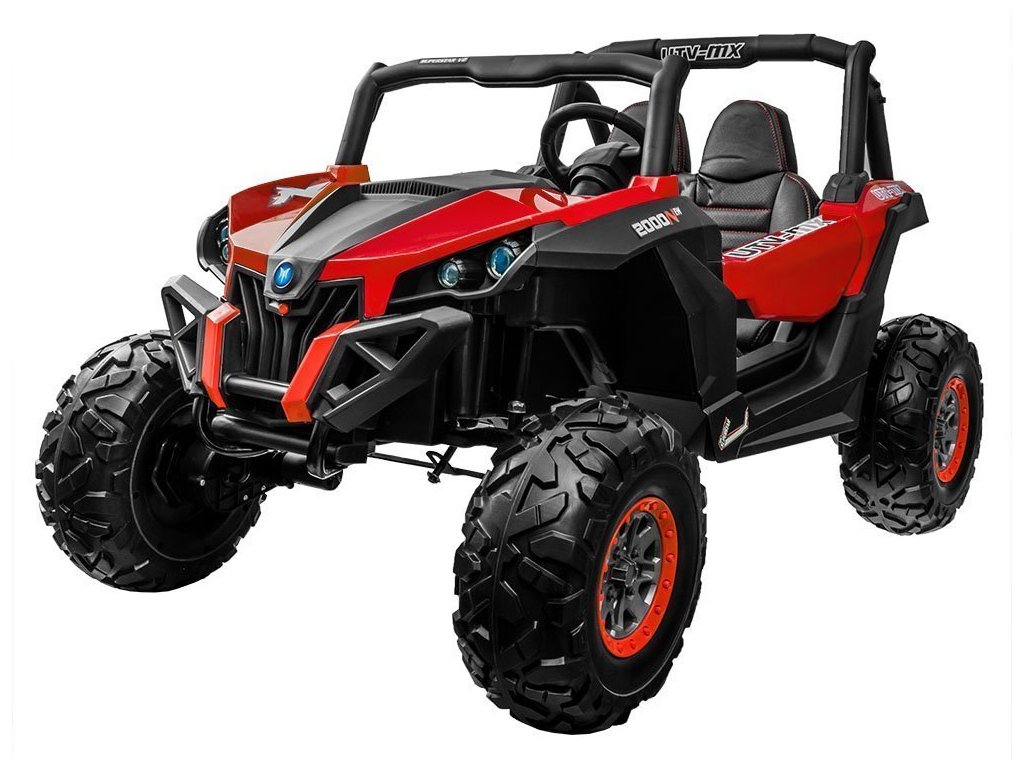 recenze Dětské elektrické autíčko Buggy SuperStar 4x4 červené - ElektrickéAutíčko.cz