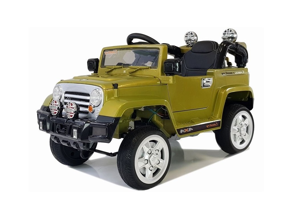 recenze Dětské elektrické autíčko Jeep Country zelené - ElektrickéAutíčko.cz