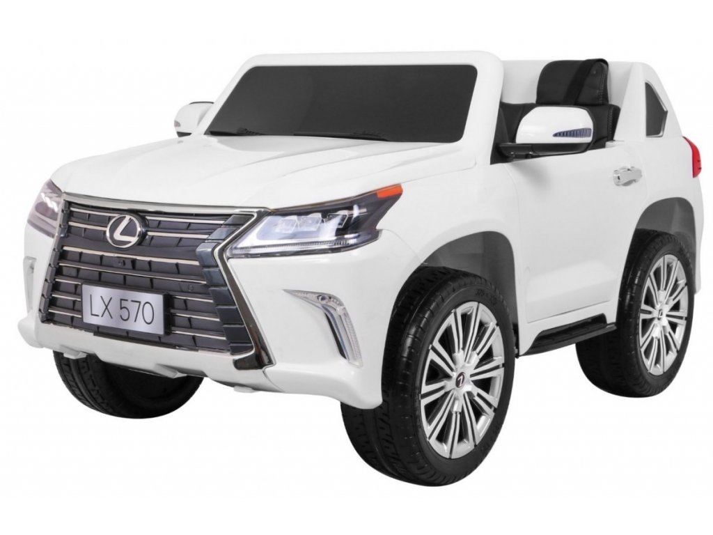 recenze Dětské elektrické autíčko Lexus LX 570 4x4 bílé - ElektrickéAutíčko.cz