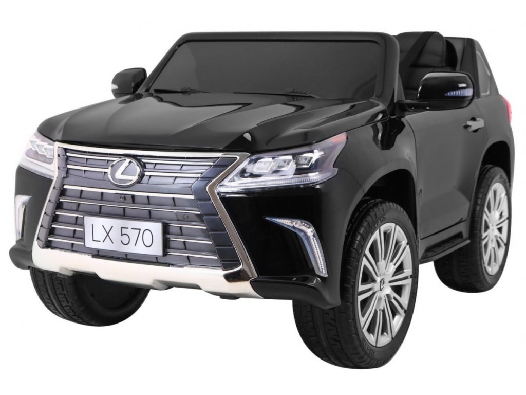 recenze Dětské elektrické autíčko Lexus LX 570 4x4 lakované černé - ElektrickéAutíčko.cz