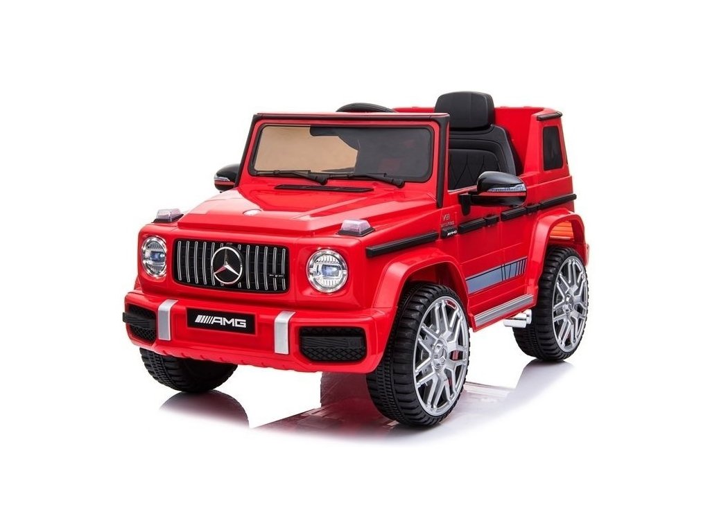 recenze Elektrické autíčko Mercedes G63 AMG Červená - ElektrickéAutíčko.cz