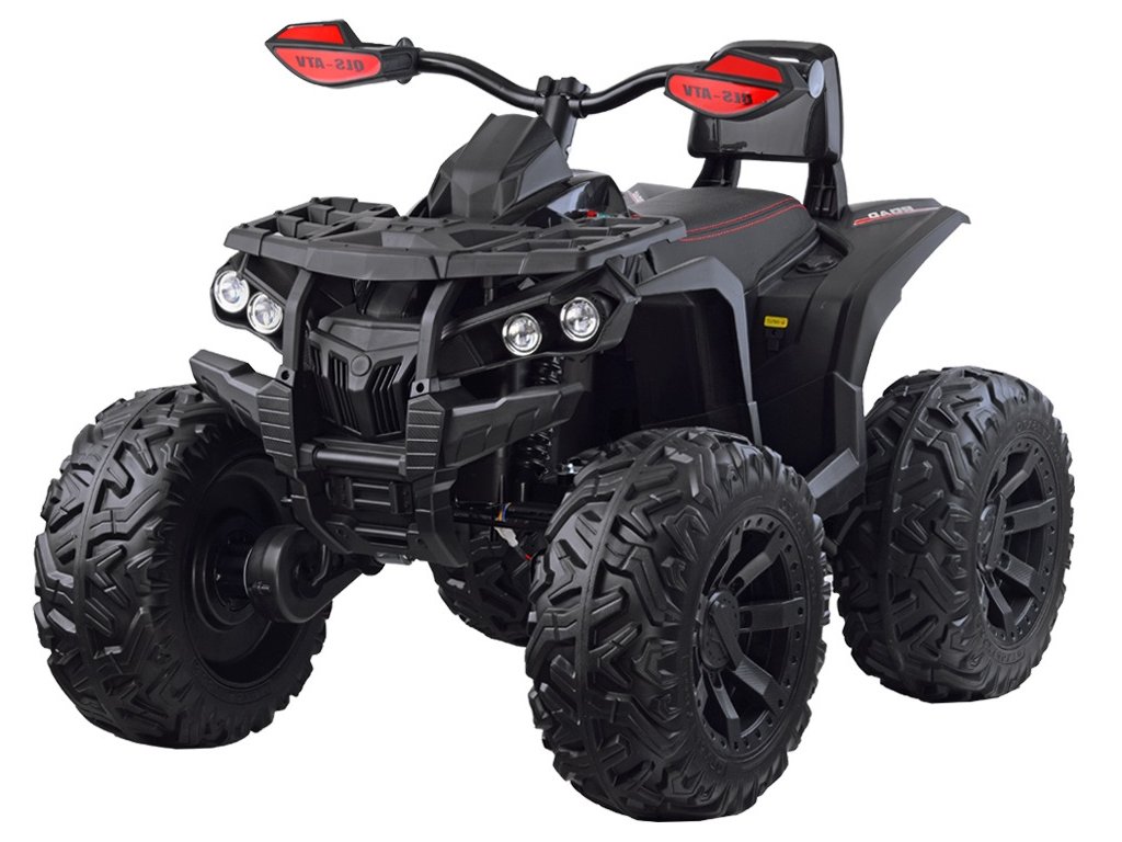 recenze Dětská elektrická čtyřkolka QLS-ATV 4x4 černá - ElektrickéAutíčko.cz