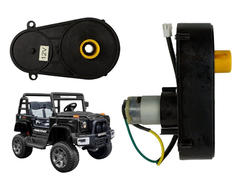 recenze Motor s převodovkou 12V 8000 RPM do elektrického vozítka BBH-0001 - ElektrickéAutíčko.cz