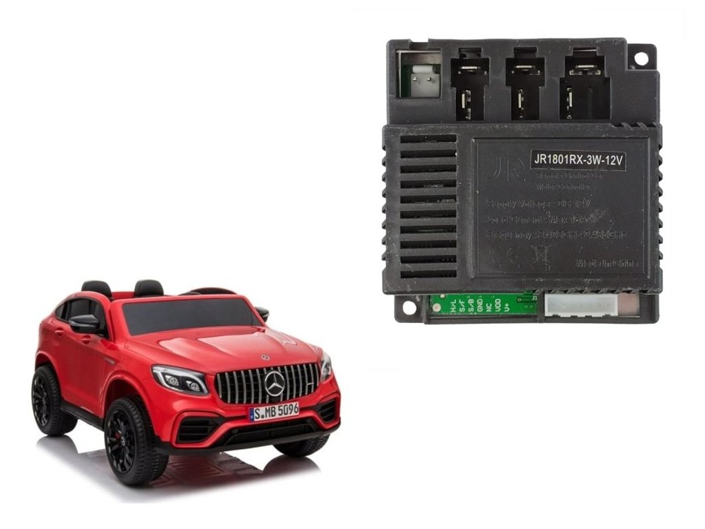recenze Řídící jednotka JR1801RX-3W-12V do elektrického autíčka XMX608 - ElektrickéAutíčko.cz