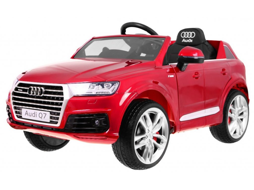 recenze Elektrické autíčko Audi Q7 New Model lakované červené - ElektrickéAutíčko.cz