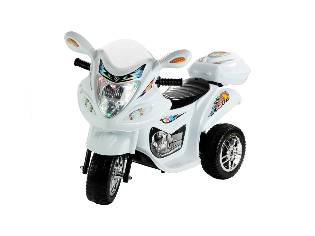 recenze Dětská elektrická motorka BJX-88 bílá - ElektrickéAutíčko.cz