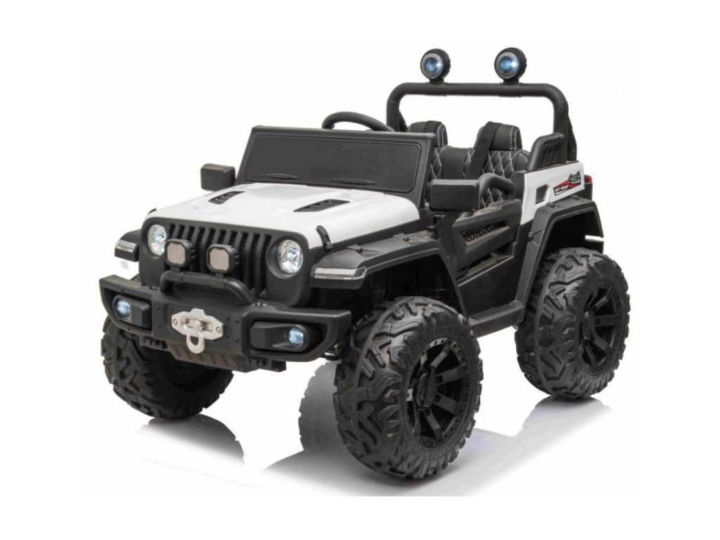 recenze Dětské elektrické autíčko Master of Terain 4x4 bílé - ElektrickéAutíčko.cz
