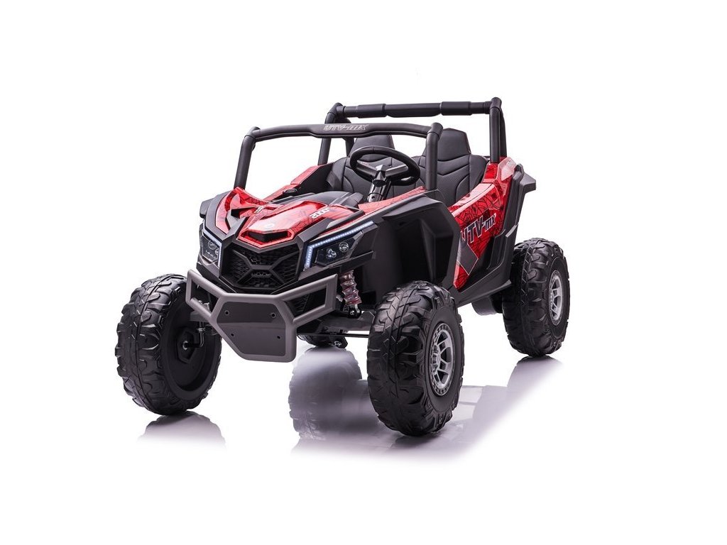 recenze Dětské elektrické auto Buggy UTV-MX 4x4 LCD MP4 Spider lakované červené - ElektrickéAutíčko.cz