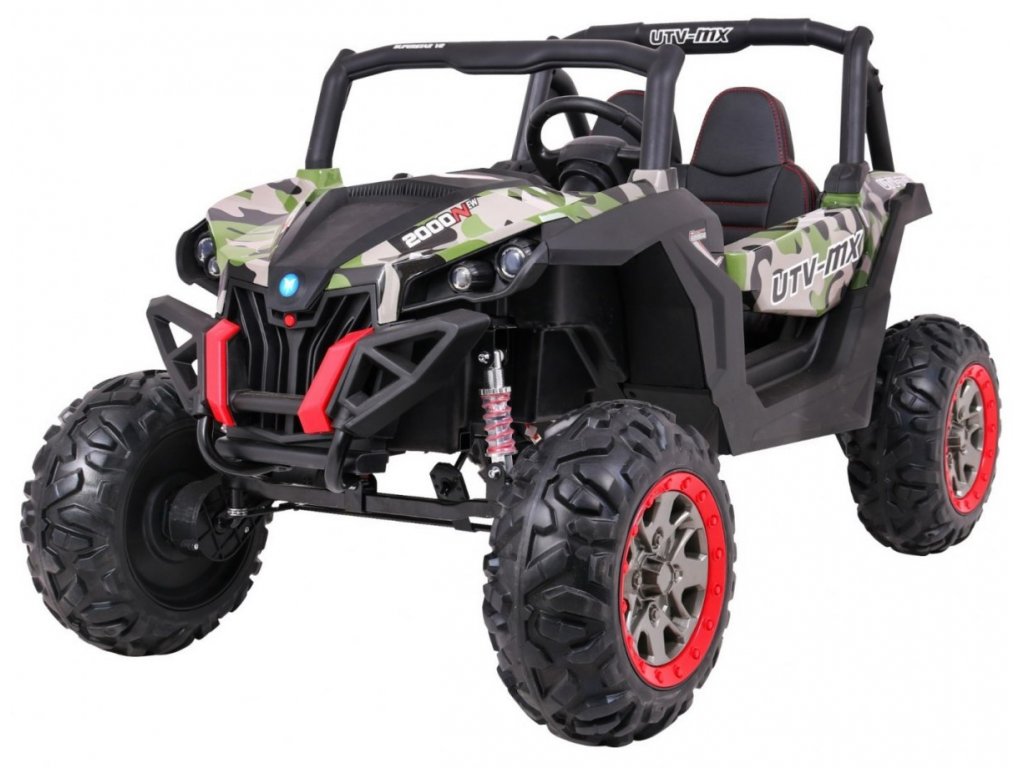 recenze Elektrické autíčko Buggy SuperStar 4x4 lakované maskáčové - ElektrickéAutíčko.cz