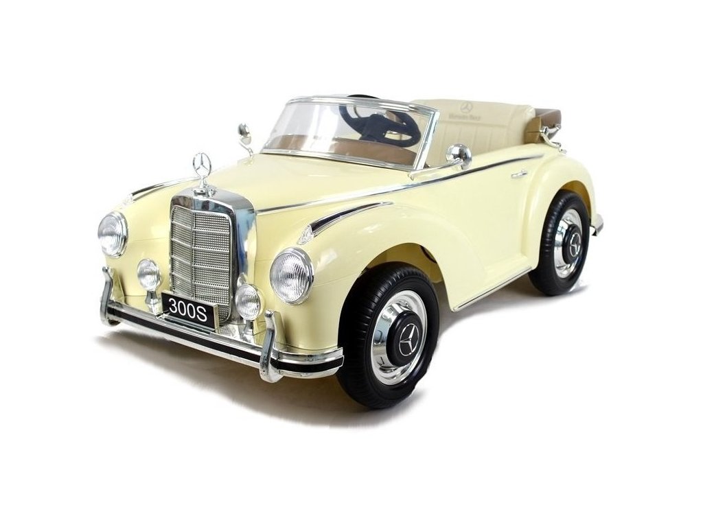 recenze Elektrické autíčko Mercedes Benz 300S béžové - ElektrickéAutíčko.cz