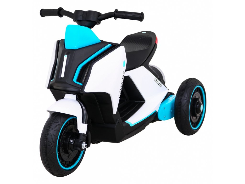 recenze Dětská elektrická motorka ADVANCE bílá - ElektrickéAutíčko.cz
