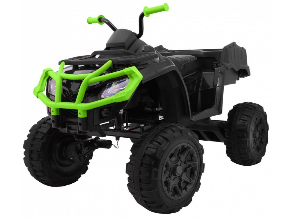 recenze Dětská elektrická čtyřkolka ATV XL černo zelená - ElektrickéAutíčko.cz