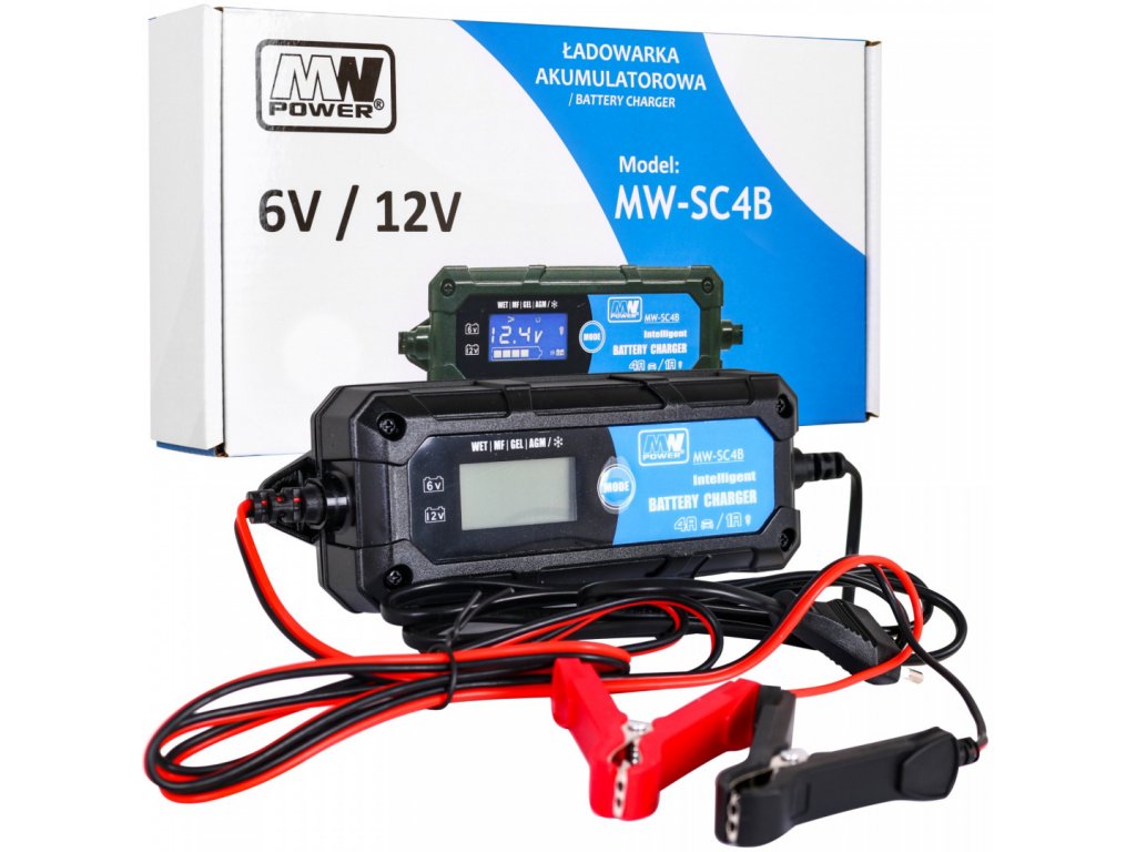 recenze Chytrá nabíječka gelových a olověných baterií 6V / 12V - ElektrickéAutíčko.cz