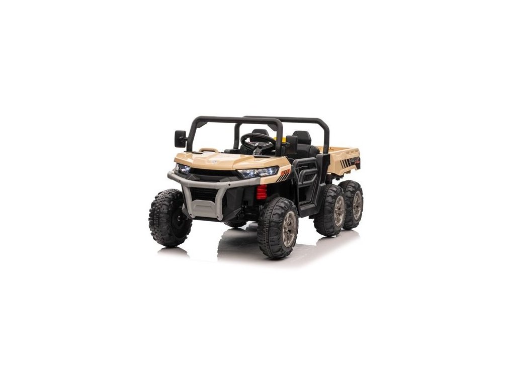 recenze Elektrické autíčko Farmer Truck 24V 2x200W zlaté - ElektrickéAutíčko.cz