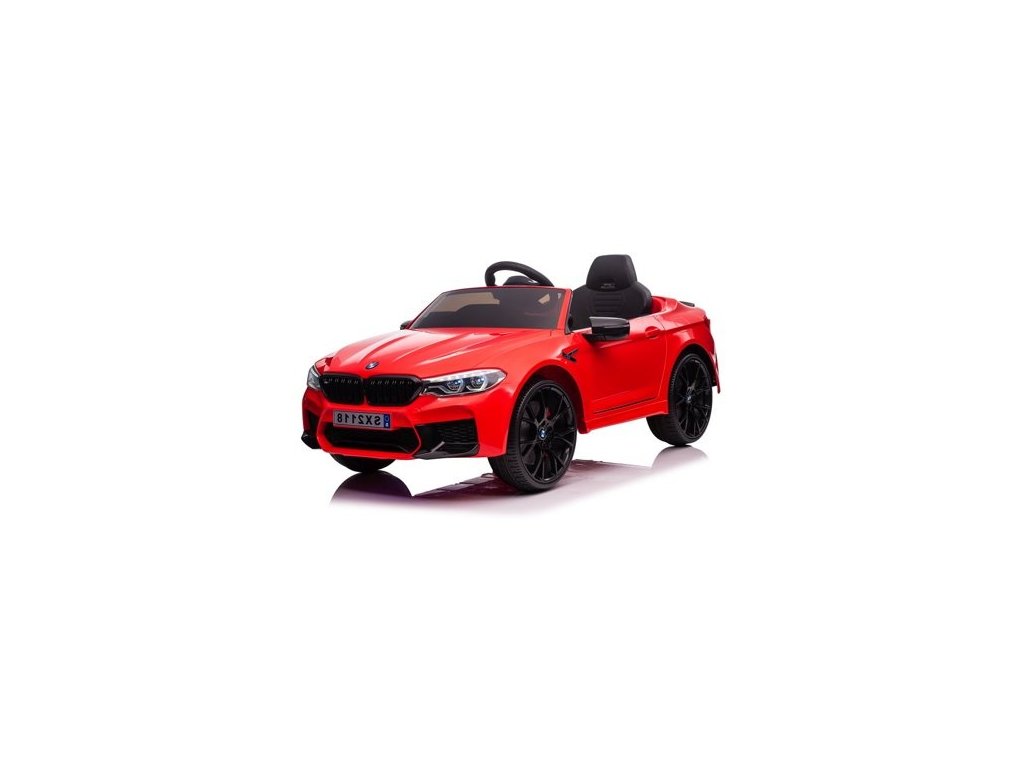 recenze Elektrické autíčko BMW M5 lakované červené - ElektrickéAutíčko.cz