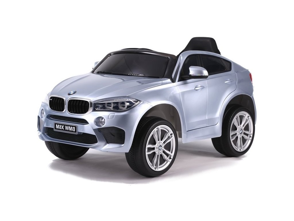 recenze Elektrické autíčko BMW X6 M lakované stříbrné - ElektrickéAutíčko.cz