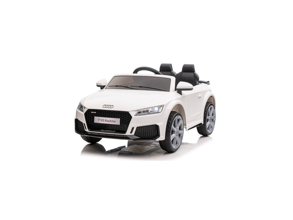 recenze Elektrické autíčko Audi TT RS Roadster bílé - ElektrickéAutíčko.cz