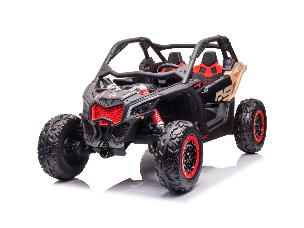 recenze Elektrické autíčko Buggy Can-Am 2x24V 2x240W černo-červené - ElektrickéAutíčko.cz